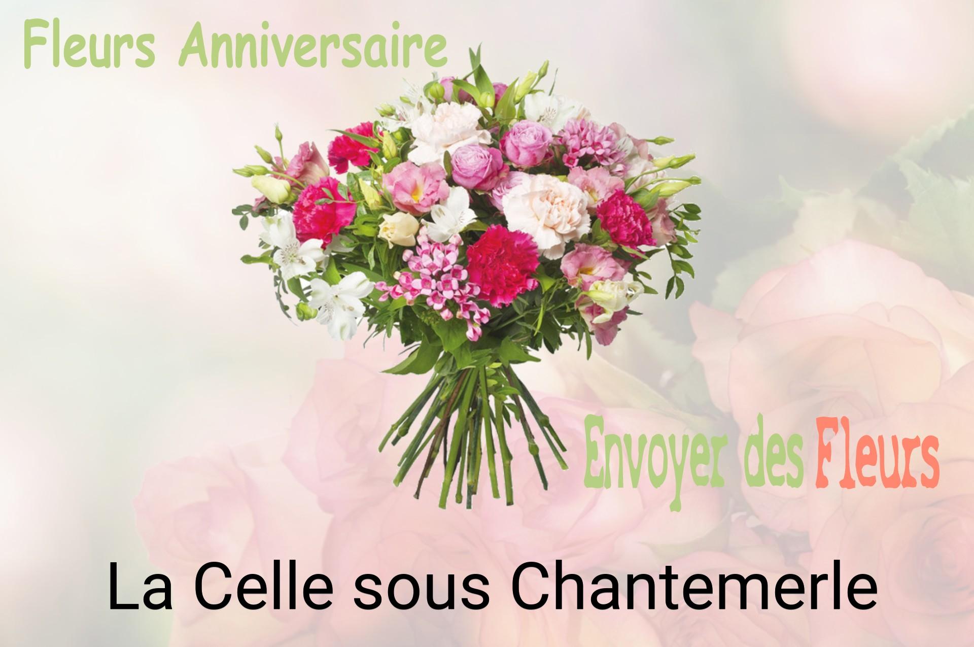 Bouquet de fleurs d’anniversaire livré à La Celle-sous-Chantemerle